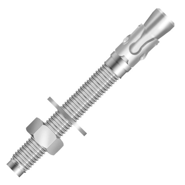 Chumbador Parabolt Zincado Branco