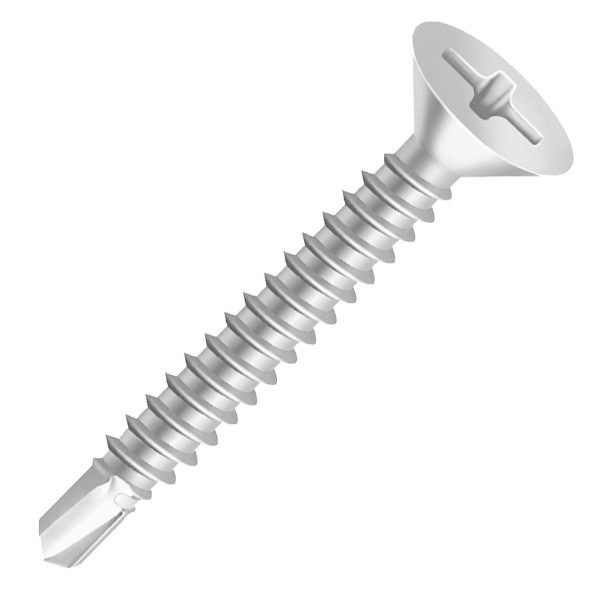 Parafuso Autoatarracante Chata Phillips Ponta Broca Inox